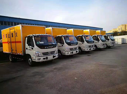 天桥爆破器材运输车